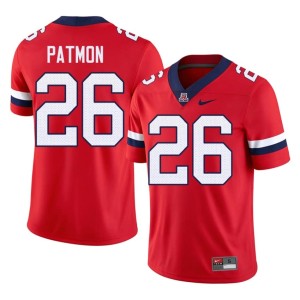 U of A #26 College Football Coleman Patmon Red Mens Stitched Jersey 834760-192
