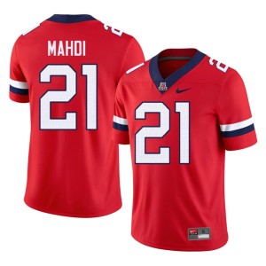 Wildcats Red NCAA #21 College Football Men's Ismail Mahdi Jersey 243745-944