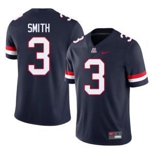 University of Arizona Tre Smith #3 Navy College Football 2026 Men's Jerseys 769823-476