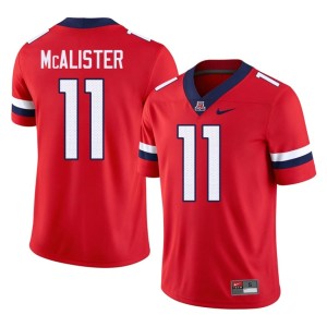 Cats College Football Red #11 Chris McAlister Men Stitched Jersey 360978-929