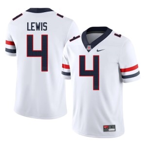 U of A Wildcats White Darryll Lewis #4 College Football University Men Jerseys 842102-592