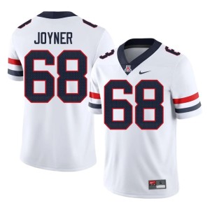 AZ Wildcats #68 White Malachi Joyner Mens Player College Football Jersey 610329-566
