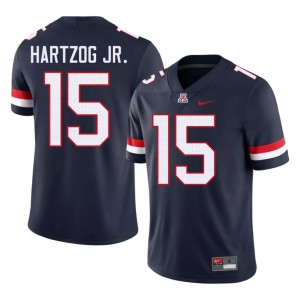 The Wildcats Navy Stitched #15 College Football Mens Malcolm Hartzog Jr. Jersey 470927-723