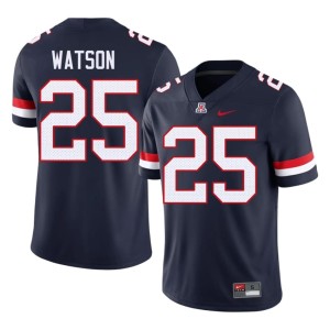 U of A Wildcats Navy College Football Player Mens Zuri Watson #25 Jerseys 729221-313