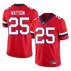 U of A College Football Mens Red Zuri Watson #25 University Jersey 621567-291