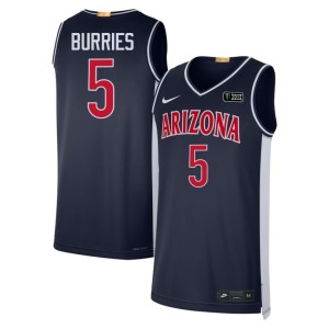 The Wildcats Limited Mens Retro Brayden Burries #5 Navy Jersey 790728-283