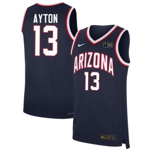 Arizona Wildcats #13 College Basketball Men Replica Navy Deandre Ayton Jerseys 990019-930
