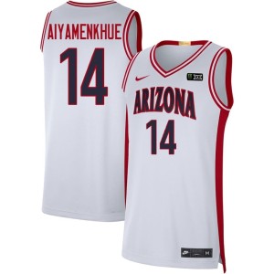 UA Men's Endurance Aiyamenkhue Game College Basketball #14 White Jersey 608566-940