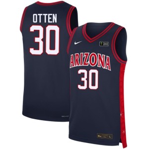 AZ Wildcats Evan Otten Alternate Navy #30 Alumni Men's Jersey 151610-771