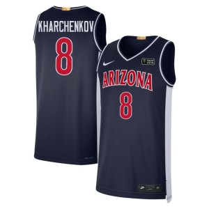 Wildcats Ivan Kharchenkov #8 Men's Navy Alumni Retro Jerseys 622328-936
