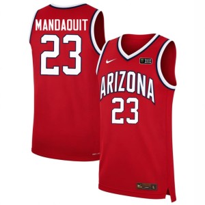 Wildcats Alumni Red Mens College Basketball #23 JJ Mandaquit Jerseys 154869-869