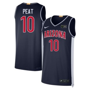 Wildcats Retro Mens Game #10 Navy Koa Peat Jersey 807280-903