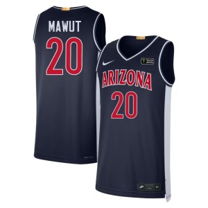 Cats Mens #20 Mabil Mawut Retro Navy Limited Jerseys 325335-394
