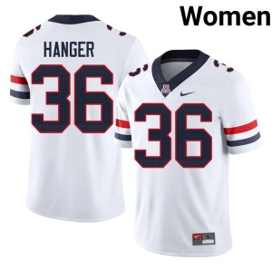 UA 2026 #36 White College Football Women's Dominic Hanger Jerseys 516276-738