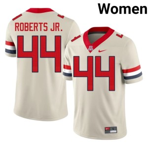 Arizona Women #44 Alumni College Football Antwan Roberts Jr. Cream Jerseys 416808-280