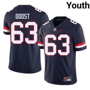 UA College Football Alexander Doost NCAA Youth Navy #63 Jersey 849860-634