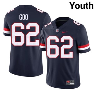 Arizona Wildcats Navy Youth College Football Javian Goo University #62 Jerseys 506350-939