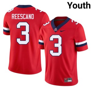 The Wildcats Youth Red 2026 #3 Kedrick Reescano College Football Jerseys 256162-781
