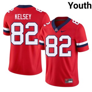 Cats #82 Landon Kelsey College Football Red 2026-27 Youth Jersey 665986-745