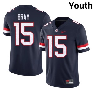 Bear Down Arizona Game Mason Bray Navy Youth College Football #15 Jersey 299200-326