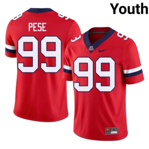 U of A Wildcats Youth Mays Pese #99 Red Official College Football Jerseys 740267-446