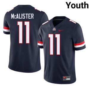 Cats Navy Alumni Chris McAlister #11 Youth College Football Jersey 475955-920