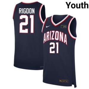 U of A 2026-27 College Basketball Navy Joaquin Rigdon Youth #21 Jerseys 848229-657